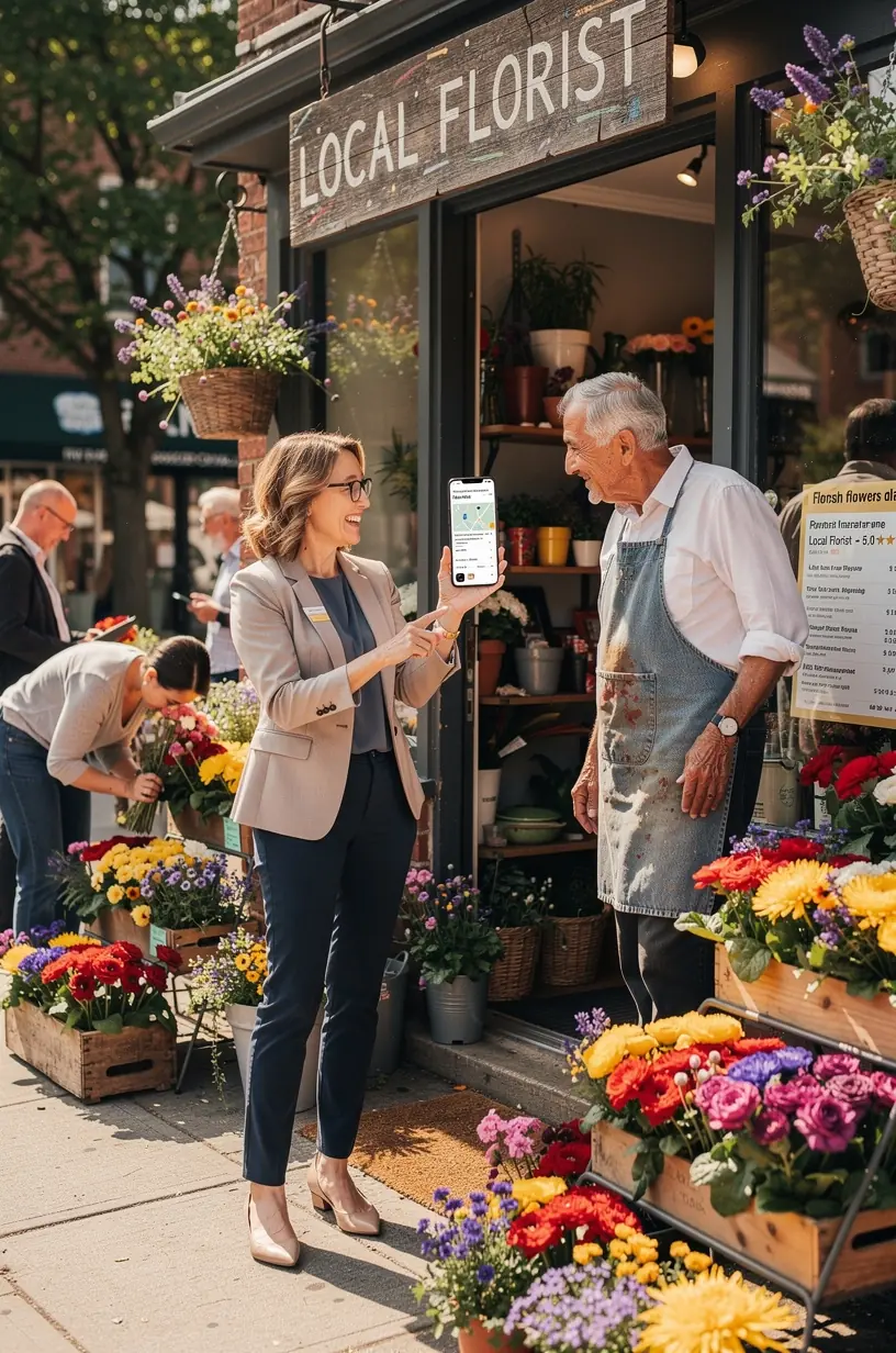 Local search algorithms impact regional business visibility